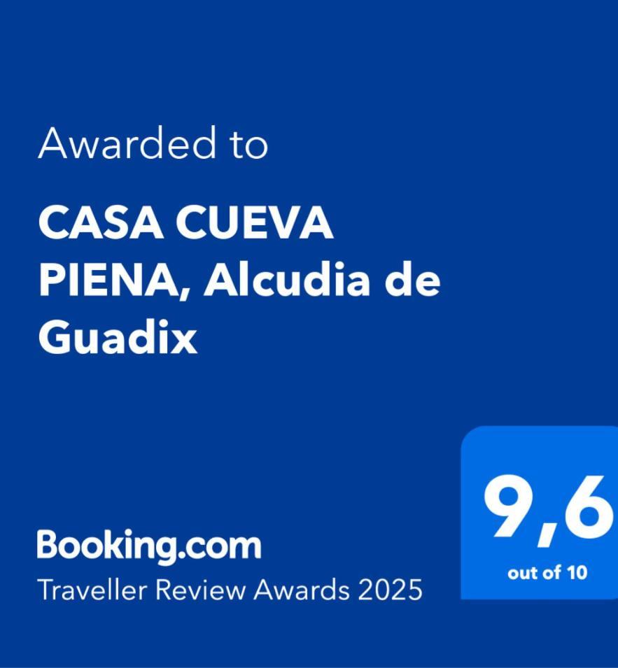 Villa Casa Cueva Piena, Alcudia De Guadix Esterno foto